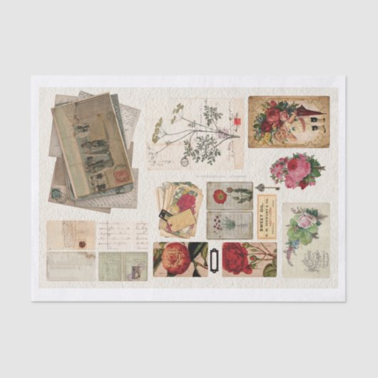 Ephemera No.1 Tissuepapier (Voorkant)