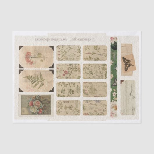  Ephemera No.2 Weefpapier Tissuepapier (Voorkant)