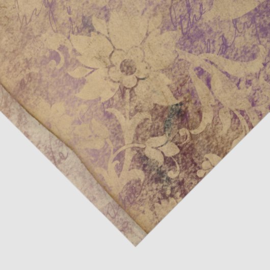 Ephemera noodlijdend document reeksontwerp 18 tissuepapier (Detail)