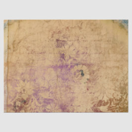 Ephemera noodlijdend document reeksontwerp 18 tissuepapier