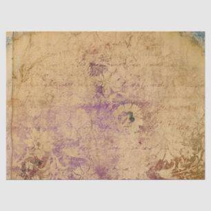 Ephemera noodlijdend document reeksontwerp 18 tissuepapier