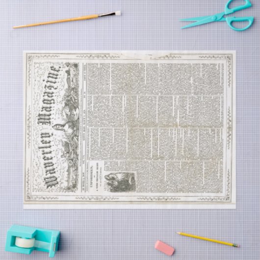  Ephemera-ontkoppelpapier Tissuepapier (Craft)