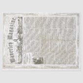  Ephemera-ontkoppelpapier Tissuepapier (Voorkant)