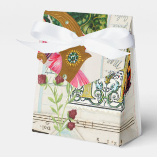  Ephemera ontwerp met Flowers en Butterfly Bedankdoosjes