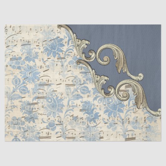 Ephemera ontwerp papierserie 10 tissuepapier (Voorkant)