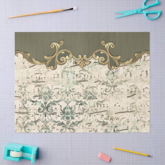 Ephemera Ontwerp van de Papierreeks 3 Tissuepapier (Craft)