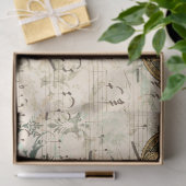 Ephemera  Ontwerp van de Papierreeks 3 Tissuepapier (Geschenk)