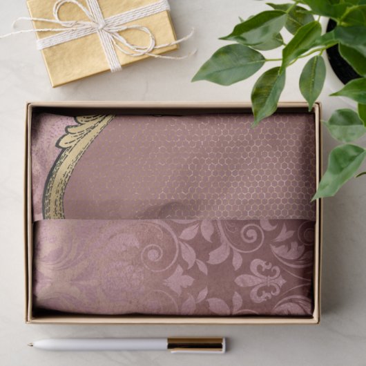 Ephemera  Ontwerp van de Papierreeks 6 Tissuepapier (Geschenk)