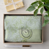 Ephemera  Ontwerp van de Papierreeks 8 Tissuepapier (Geschenk)