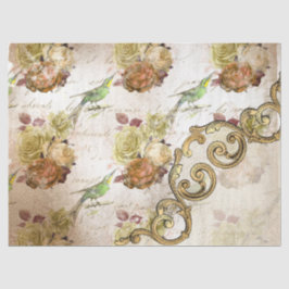 Ephemera Ornate Paper Serie Ontwerp 11 Tissuepapier