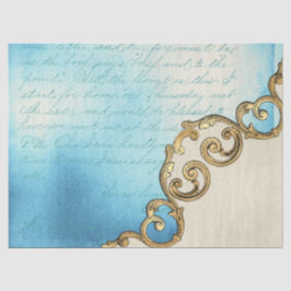 Ephemera Ornate Paper Serie Ontwerp 13 Tissuepapier