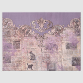 Ephemera Ornate Paper Serie Ontwerp 17 Tissuepapier