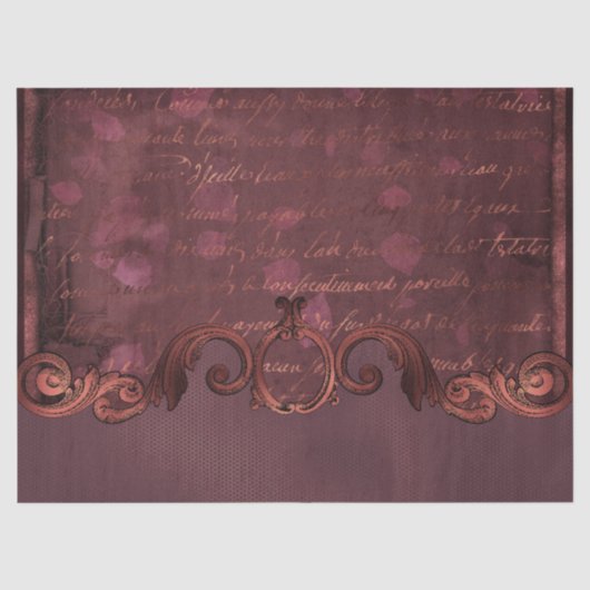 Ephemera Ornate Papier Serie Ontwerp 15 (Voorkant)