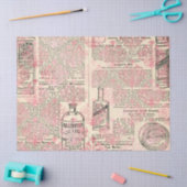 Ephemera Pink Paper Series Design 20 Tissuepapier (Craft)