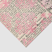 Ephemera Pink Paper Series Design 20 Tissuepapier (Detail)