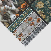 Ephemera Poetic Gothic Motifs Tissuepapier (Detail)