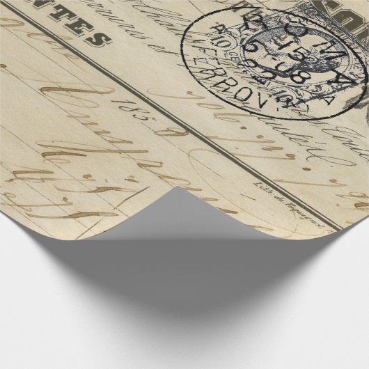 Ephemera Poster ontkoppeling Cadeaupapier (Hoek)