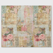  Ephemera: Roos Dromen Cadeaupapier (Vlak)