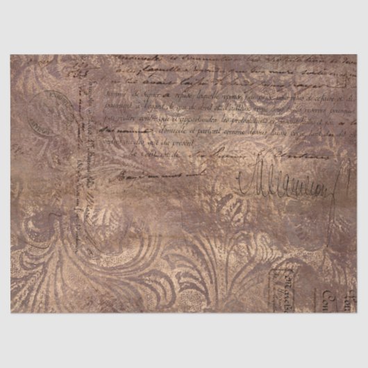 Ephemera Roos Gold Paper Series Design 15 Tissuepapier (Voorkant)