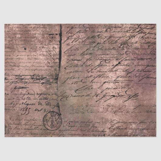 Ephemera Roos Gold Paper Series Design 2 Tissuepapier (Voorkant)