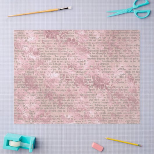 Ephemera roze papier serie ontwerp 3 (Craft)