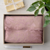 Ephemera Roze Papierserie Design 10 Tissuepapier (Geschenk)