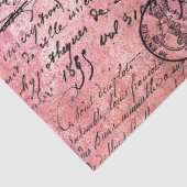 Ephemera Roze Papierserie Design 16 Tissuepapier (Detail)