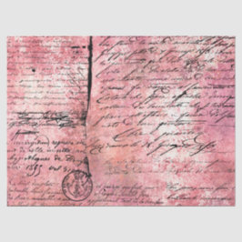 Ephemera Roze Papierserie Design 16 Tissuepapier