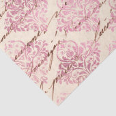 Ephemera Roze Papierserie Design 19 Tissuepapier (Detail)