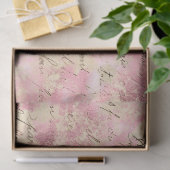 Ephemera Roze Papierserie Design 5 Tissuepapier (Geschenk)