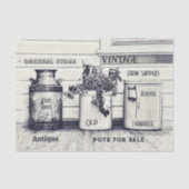  Ephemera Rustic Land Jugs Tissuepapier (Voorkant)