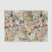 Ephemera Scatter Decoupage of collage paper Tissuepapier (Voorkant)