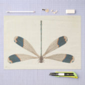 Ephemera Script Dragonfly Decoupage Tissuepapier (Craft)