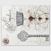 Ephemera Script Wrapping Paper Cadeaupapier (Vlak)