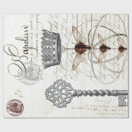 Ephemera Script Wrapping Paper Cadeaupapier