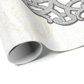 Ephemera Script Wrapping Paper Cadeaupapier (Rol Hoek)