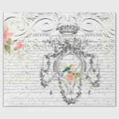 Ephemera Script Wrapping Paper Cadeaupapier (Vlak)