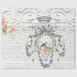 Ephemera Script Wrapping Paper Cadeaupapier