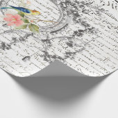 Ephemera Script Wrapping Paper Cadeaupapier (Hoek)