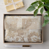 Ephemera Sepia Paper Series Design 3 Tissuepapier (Geschenk)