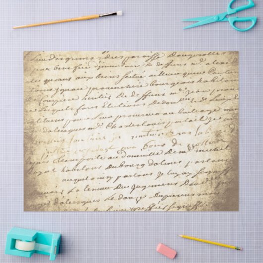 Ephemera Sepia Paper Series Design 8 Tissuepapier (Craft)