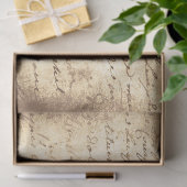 Ephemera Sepia Paper Series Design 8 Tissuepapier (Geschenk)