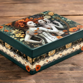 Ephemera Sheet - Dark Gothic Woman Kaart