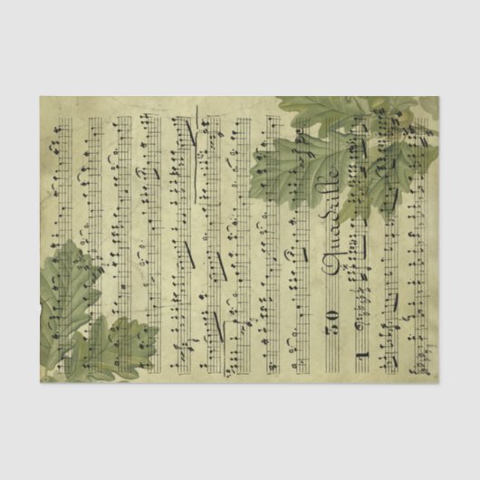 Ephemera Sheet Design Series #13 Tissuepapier (Voorkant)