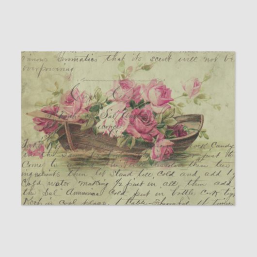 Ephemera Sheet Design Series #14 Tissuepapier (Voorkant)