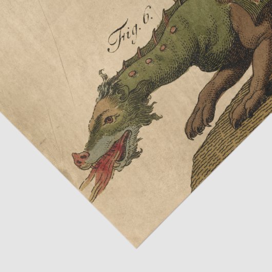 Ephemera Sheet Design Series #9 Tissuepapier (Detail)