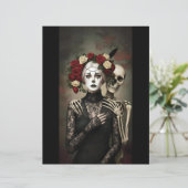 Ephemera Sheet Gothic Rose Queen (Staand voorkant)