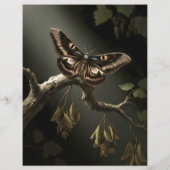 Ephemera Sheet - Woodland Moth (Achterkant)
