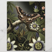 Ephemera Sheet - Woodland Moth (Achterkant)