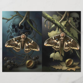 Ephemera Sheet - Woodland Moth